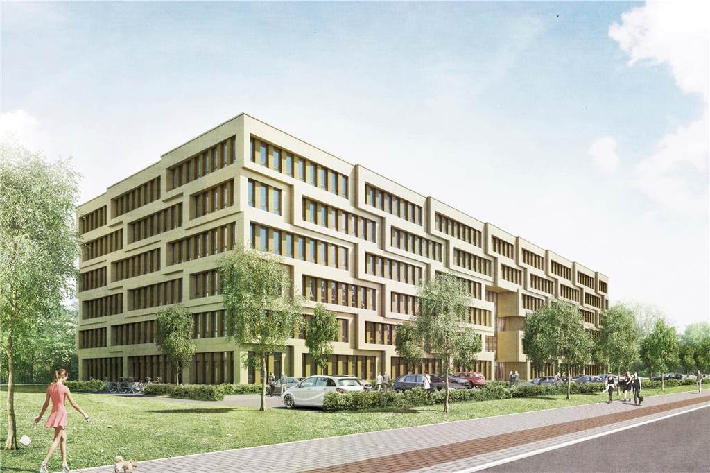 Adesso erreicht wieder Rekordumsatz: „Cyber-Schutz ist Wachstumsfeld“ So soll der Neubau von Adesso an der B1 in Dortmund bei seiner Fertigstellung aussehen. Der Rohbau ist gerade fertig, der Einzug könnte bereits im Herbst sein.