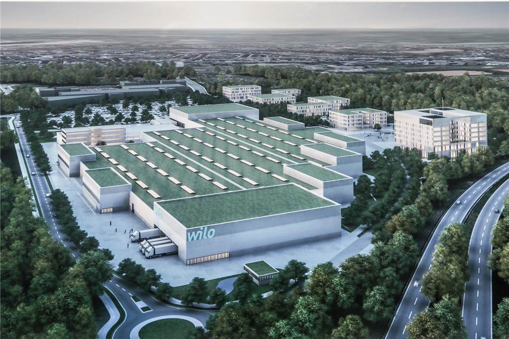 Phoenix-See, Wilo, Hauptbahnhof: So geht es auf Dortmunds größten Baustellen weiter So soll der Wilo-Campus nahe der B54 (re.) aussehen.