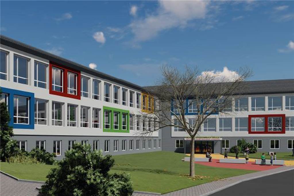 Gesamtschule als „Bewegte Schule“: Erste Eckpfeiler für Konzept stehen So soll die "Neue Gesamtschule Ickern" aussehen, wenn sie im Sommer 2021 eröffnet wird.