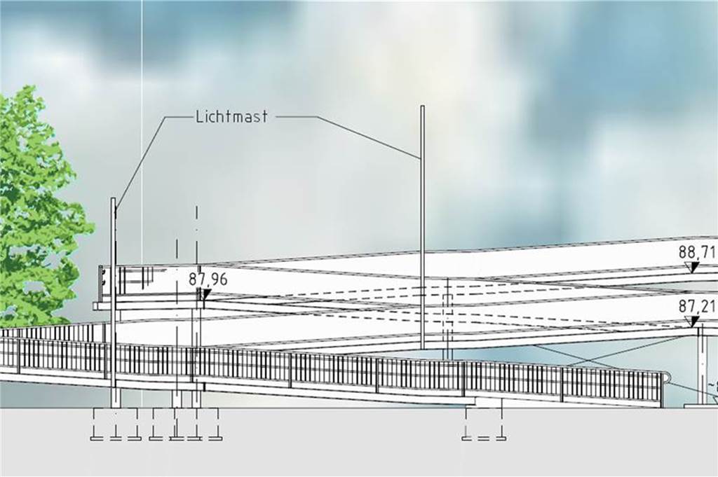 Gemeinde Nordkirchen und Bahn haben Vertrag für Rampe zum Bahnhof Capelle unterzeichnet So soll die Rampe zum Bahnhof aussehen.