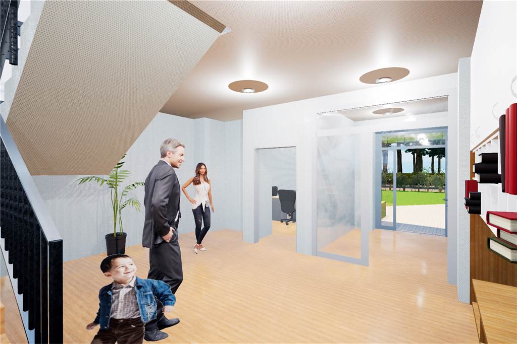 Die Raesfelder Kita Villa Purzelbaum bekommt einen Erweiterungsbau So soll es einmal im Inneren aussehen.