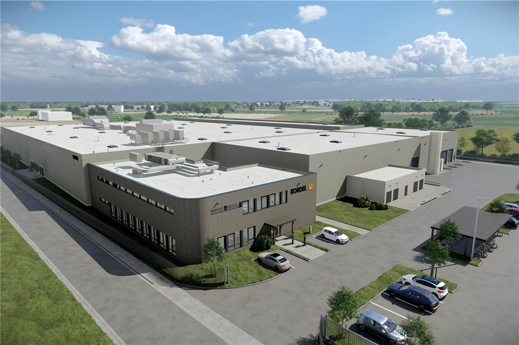 Riesiges Bauprojekt: Fortschritte könnten zu früherem Bauende führen So sollen die Hallen spätestens Ende 2023 aussehen.