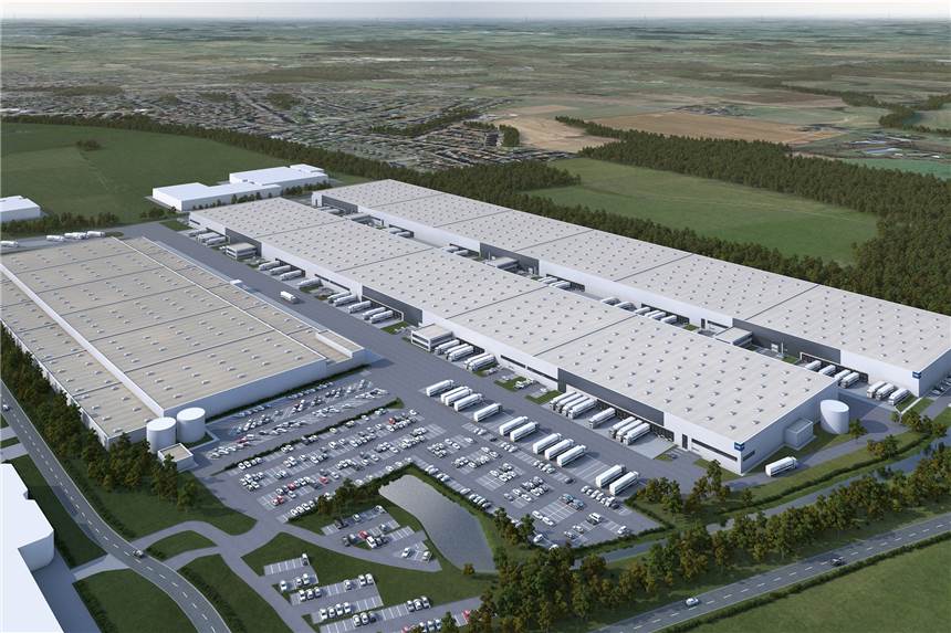 Pläne für einstiges Werner Ikea-Gelände im Wahrbrink werden konkreter: Erster Mieter steht fest So sollen die neuen Logistikhallen im Wahrbrink in Werne aussehen. Nun steht auch der erste Mieter für eine der beiden neuen Lagerhallen fest.