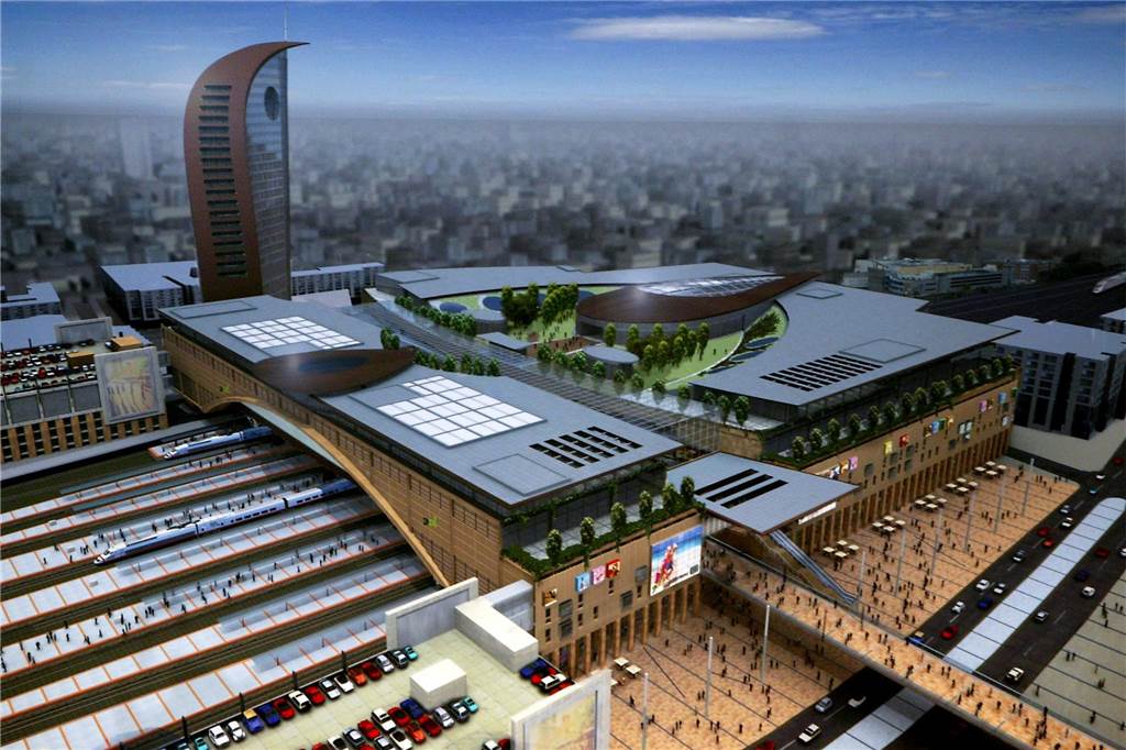 Ufos und andere geplatzte Träume: Diese Dortmunder Großprojekte sind gescheitert So sollte das 3do über dem Hauptbahnhof aussehen.