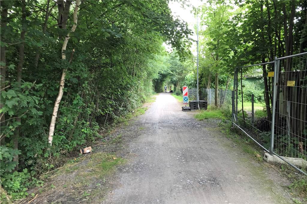 So sollte es aussehen: Auf Bergkamener Gebiet hat die Stadt den Radweg von hereinragenden Sträuchern befreit.