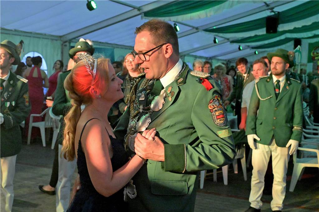 So stimmungsvoll war der Königsball für Michael und Jana Biegel am Samstagabend, dem neuen Königspaar des BSV Werne.
