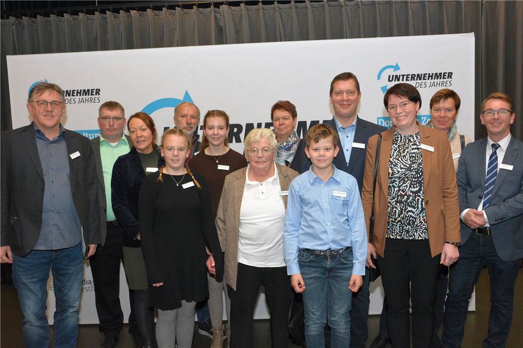 So viele Gäste gab es bei der jährlichen Preisverleihung "Unternehmer des Jahres" noch nie in Dorsten, wie bei der 18. Auflage im Jahr 2022.
