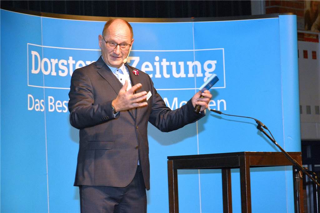 So viele Gäste gab es bei der jährlichen Preisverleihung "Unternehmer des Jahres" noch nie in Dorsten, wie bei der 18. Auflage im Jahr 2022.
