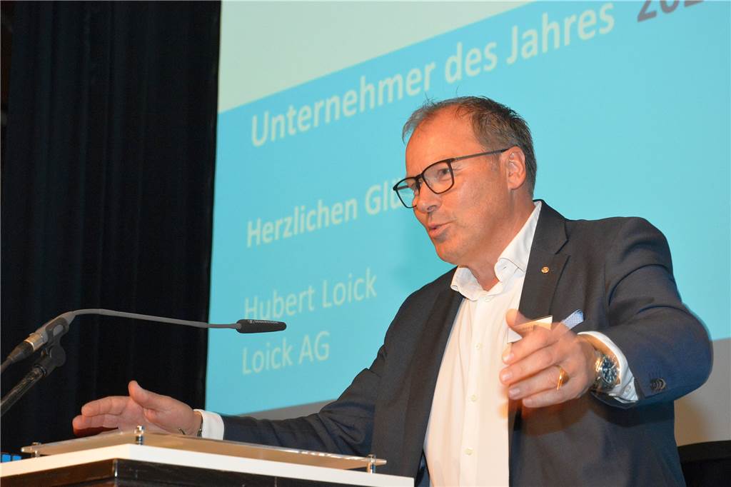 So viele Gäste gab es bei der jährlichen Preisverleihung "Unternehmer des Jahres" noch nie in Dorsten, wie bei der 18. Auflage im Jahr 2022.
