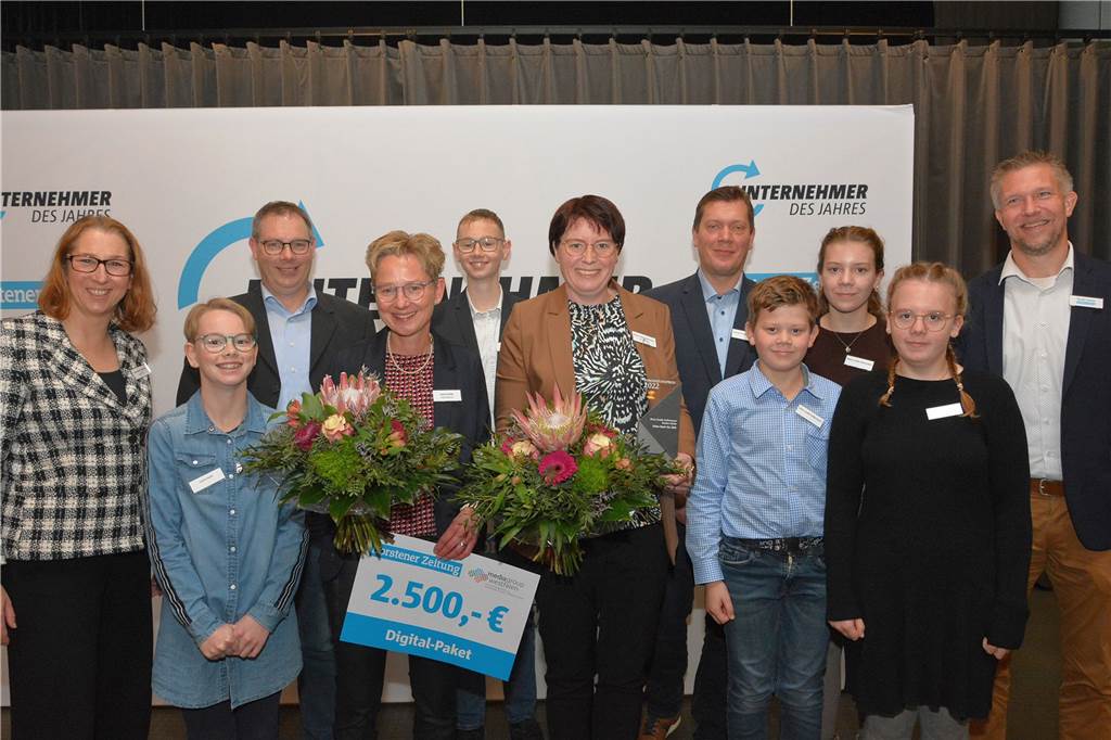 So viele Gäste gab es bei der jährlichen Preisverleihung "Unternehmer des Jahres" noch nie in Dorsten, wie bei der 18. Auflage im Jahr 2022.