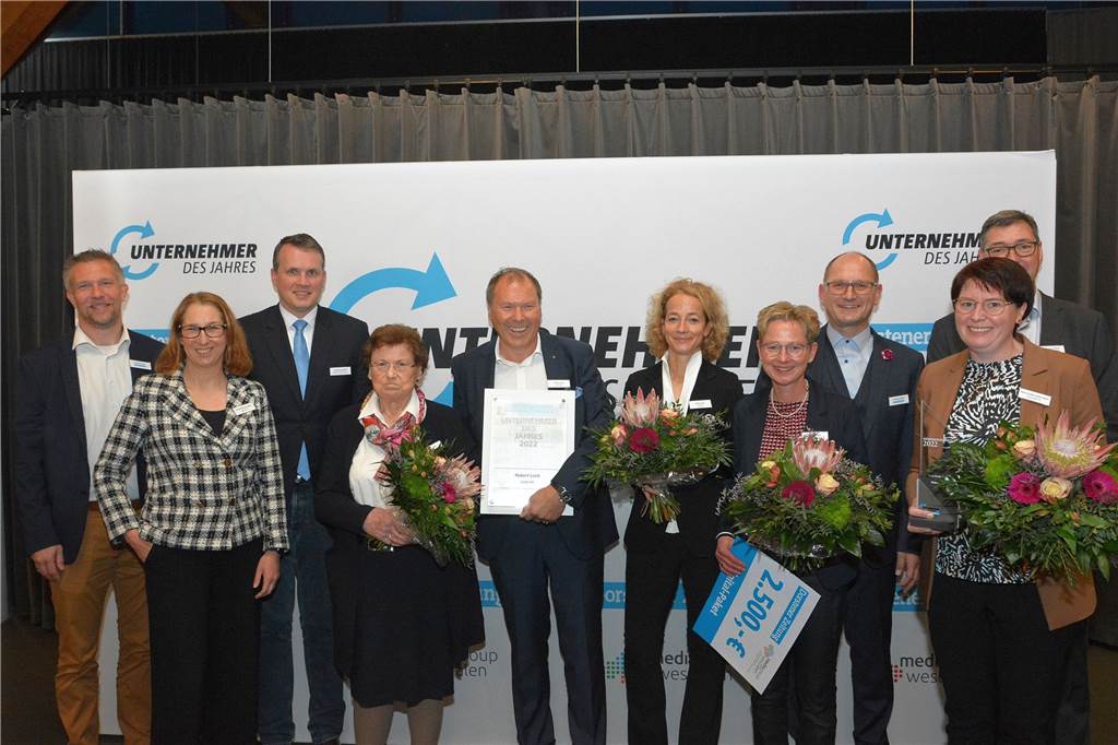 So viele Gäste gab es bei der jährlichen Preisverleihung "Unternehmer des Jahres" noch nie in Dorsten, wie bei der 18. Auflage im Jahr 2022.
