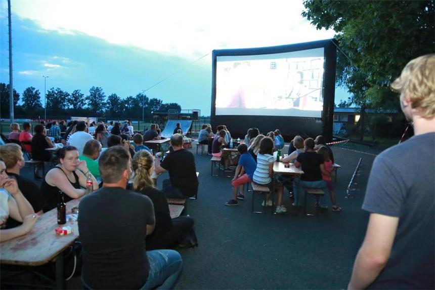 So war der Filmabend in Selm unter freiem Himmel