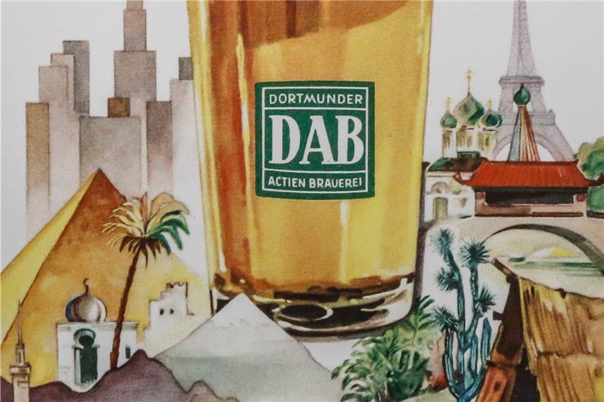 So warb die DAB über viele Jahrzehnte mit ihrem Export-Erfolg.