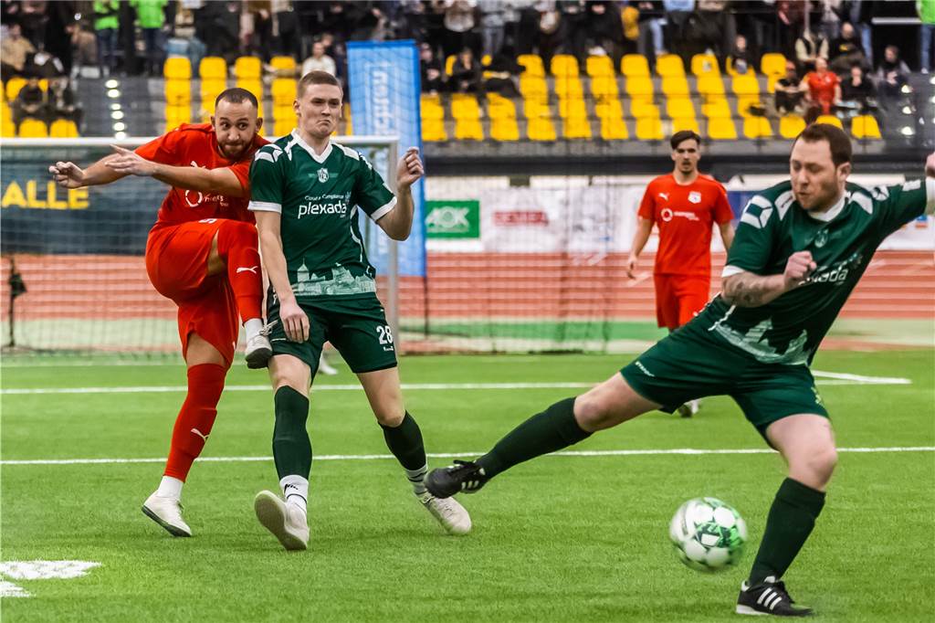 Sölde zieht mit einem 1:1 gegen Huckarde in den zweiten Tag ein.