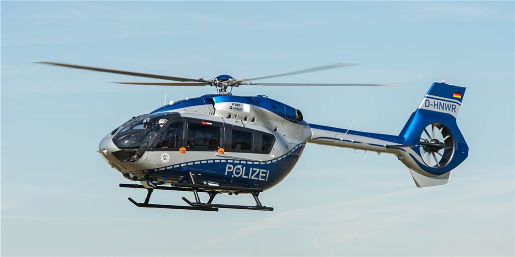 Darum flog ein Polizeihubschrauber in der Nacht lautstark über Dorsten Polizeihubschrauber