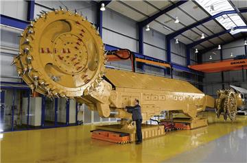 Solche Maschinen stellt Caterpillar für den Bergbau im Werk Lünen her. 220 Arbeitsplätze wird das vermutlich den Standort Lünen kosten.