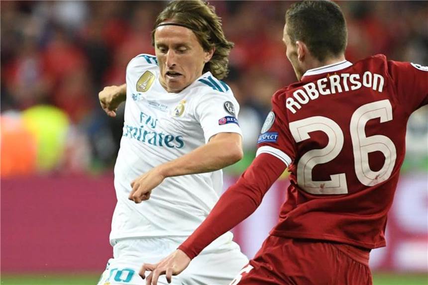 Heißes Gerücht: Geht Modric zu Inter Mailand? Soll bei Inter Mailand auf der Wunschliste stehen: Der Kroate Luka Modric (l). Foto: Ina Fassbender