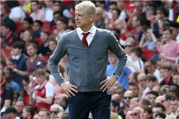 Soll von den Arsenal-Profis mit einem Titel verabschiedet werden: Coach Arsène Wenger. Foto: Mark Kerton
