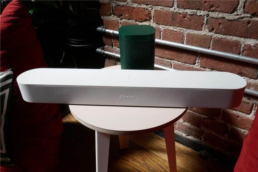 Sonos-Aktien bei Börsendebut in New York gefragt Sonos, gegründet 2002, ist ein Vorreiter bei vernetzten Lautsprechern für den gesamten Haushalt. Foto: Christoph Dernbach