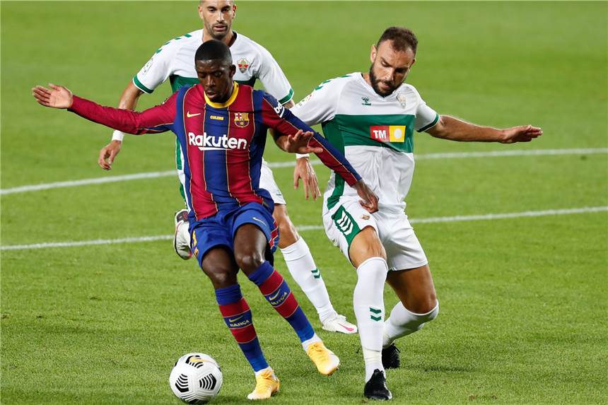 Dembele statt Sancho? Manchester kann dem BVB den Oktober versüßen Sorgt immer wieder für Schlagzeilen: Ex-Borusse Ousmane Dembele.