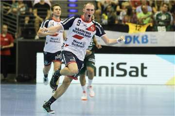 Sorgte für die erste Drei-Tore-Führung der Flensburger: Holger Glandorf. Foto: Jörg Carstensen