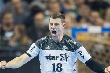 Sorgte mit seinem Treffer Kurz vor Schluss für den Kieler Sieg in Celje: Niclas Ekberg. Foto: Annegret Hilse