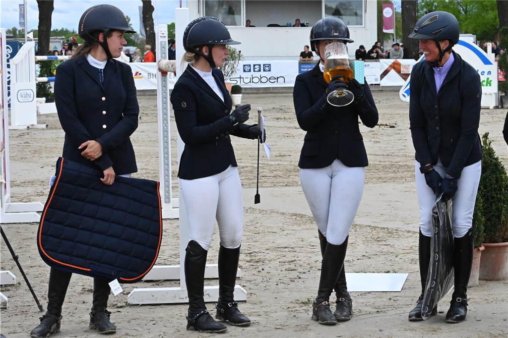 Platzierung der Teilnehmenden des Jump and Drives. 