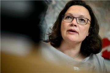 SPD-Chefin Andrea Nahles lässt derzeit die Strukturen in der Parteizentrale, dem Willy-Brandt-Haus, durchleuchten. Foto: Sina Schuldt