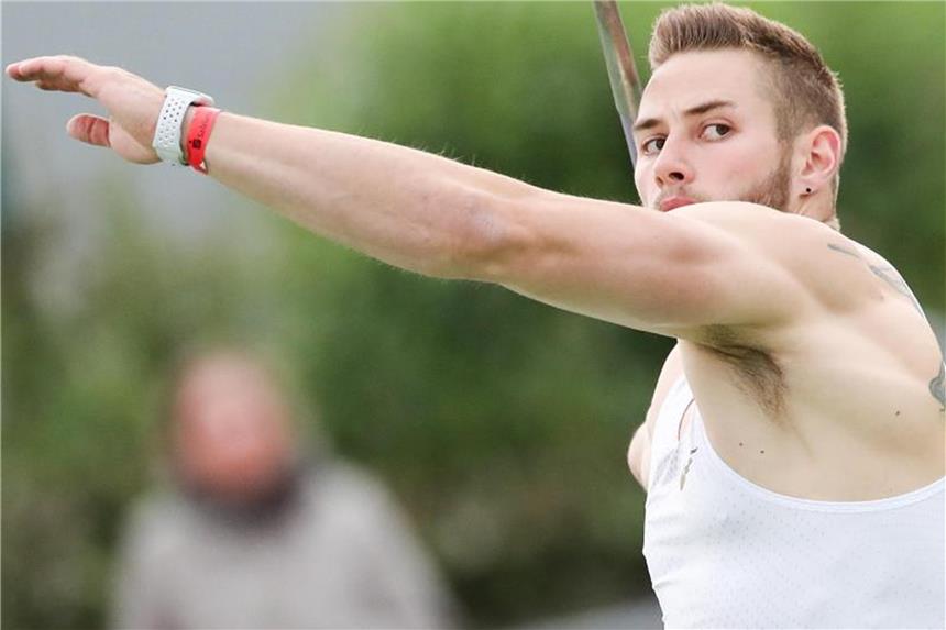 Vetter: Russen-Doping hat Leichtathletik kaputt gemacht Speerwerfer Johannes Vetter in Aktion. Foto: Jan Woitas