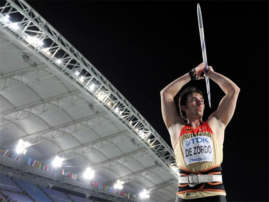 DLV nominiert 94 Athleten für EM in Helsinki Speerwerfer Matthias de Zordo will bei der EM in Helsinki die Olympia-Norm knacken. Foto: Rainer Jensen