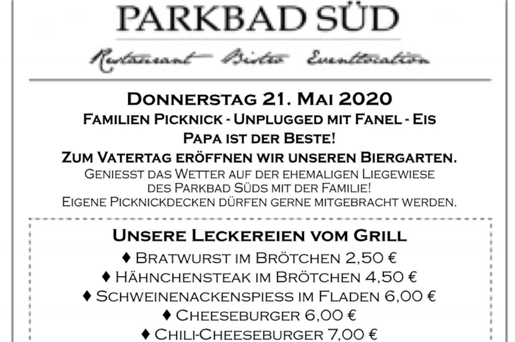 Diese Biergärten haben zu Christi Himmelfahrt in Castrop-Rauxel geöffnet Speisekarte zum Vatertag