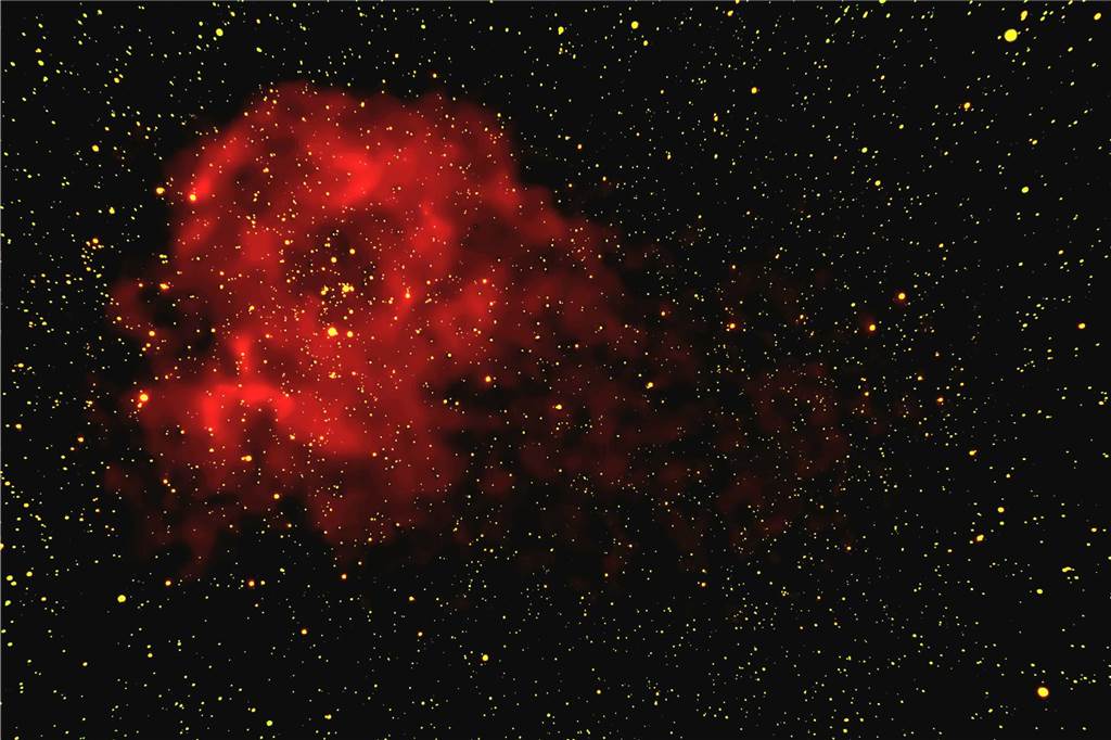 Astro-Fotograf aus Haltern erobert ferne Galaxien Der Orion-Nebel am Nachthimmel.