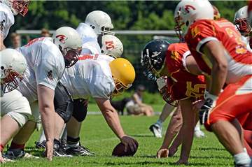 Spiele im American Football? Aktuell undenkbar.