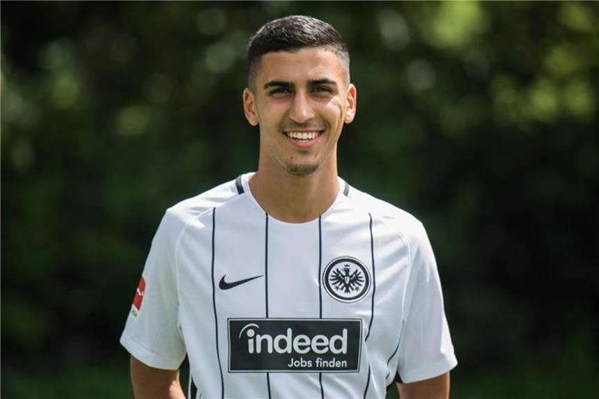 Düsseldorf verpflichtet Frankfurter Barkok auf Leihbasis Spieler Aymen Barkok ist zu sehen. Foto: Andreas Arnold/Archiv