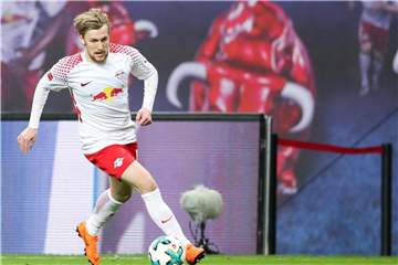 Spielt bei RB Leipzig eine wichtige Rolle: Emil Forsberg. Foto: Jan Woitas