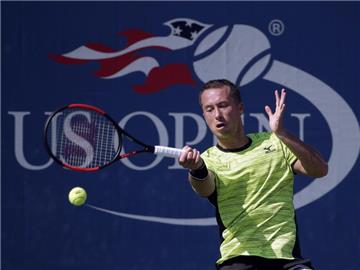 Spielte sich bei den US Open problemlos in die zweite Runde: Philipp Kohlschreiber. Foto: Seth Wenig