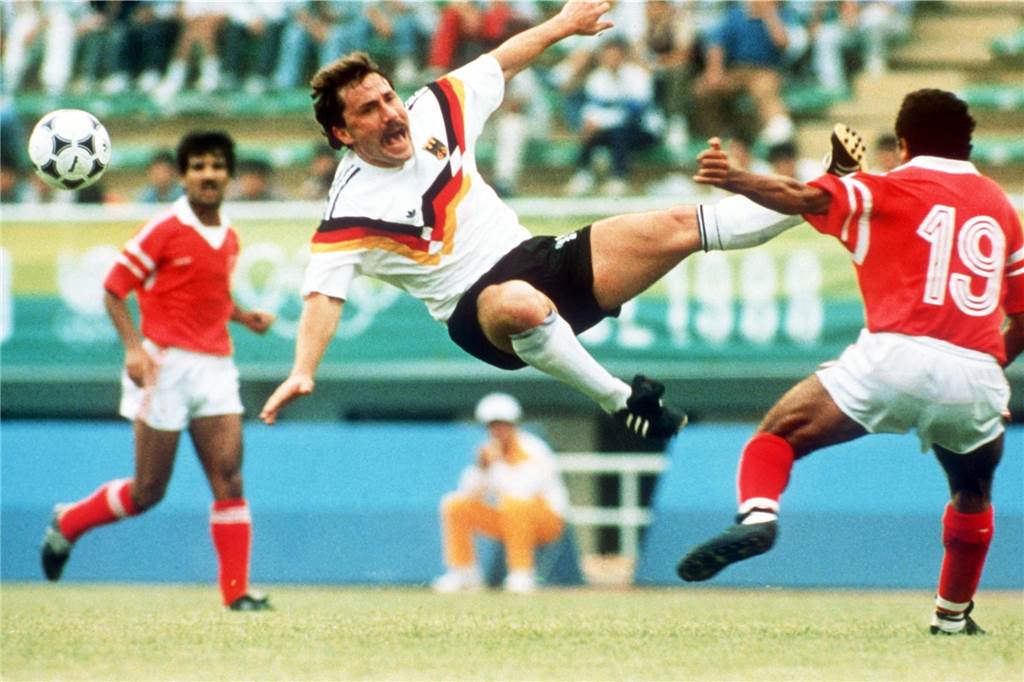 Erster Jugendtrainer erinnert sich an Wolfram Wuttke: „Von der Ablösesumme habe ich bis heute nichts gesehen“ Spielte viermal für die deutsche A-Nationalmannschaft und war bei Olympia 1988 in Seoul dabei: Wolfram Wuttke.