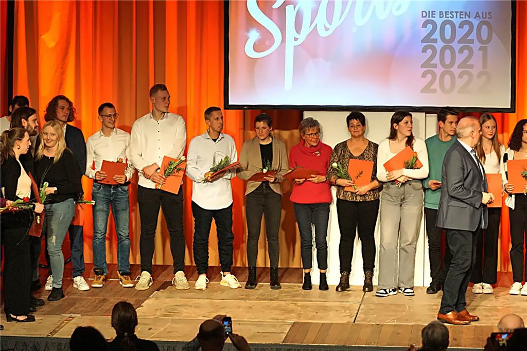 Sportlerehrungen 2020, 2021 und 2022