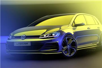 Sportliche Premiere beim Golf-Treffen: Den Golf GTI TCR zeigt Volkswagen erstmals beim GTI-Treffen am Wörthersee (9. bis 12. Mai). Foto: Volkswagen AG
