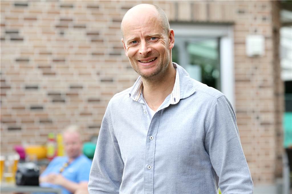 Sportwart Andreas Thiveßen ist mit dem Verlauf des Turniers unter Corona-Bedingungen zufrieden. Die Vorschriften werden gut eingehalten.