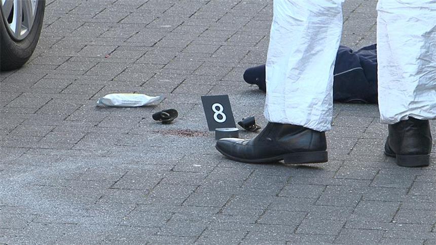 Polizist in Herne angeschossen - Notoperation Spurensuche am Tatort in Herne