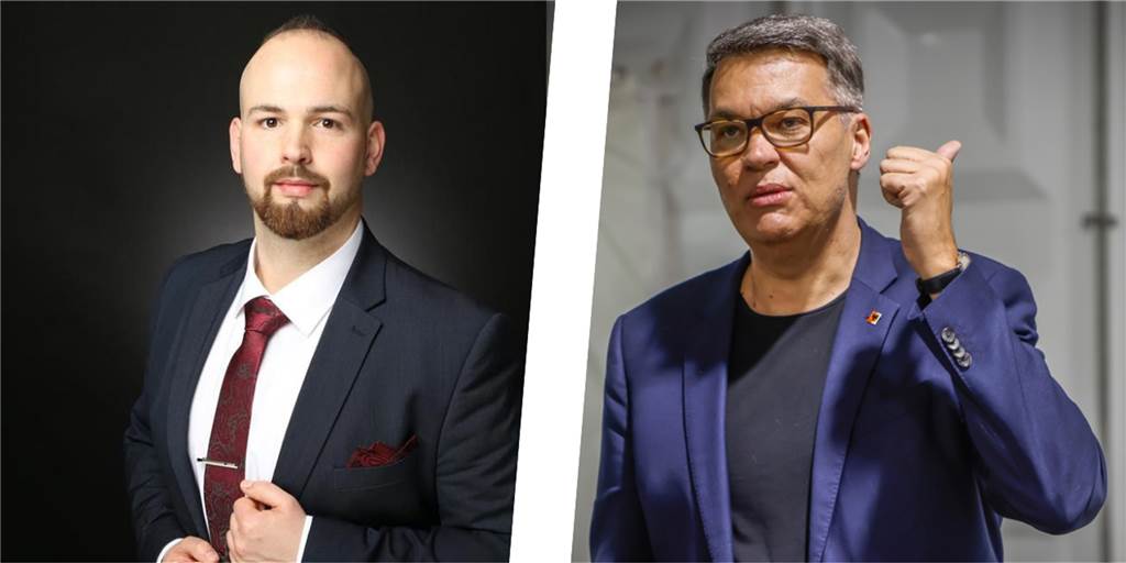 19 Grad im Klassenraum? Eltern erwägen Klage gegen Stadt Dortmund Stadteltern-Vorsitzender Sebastian Otten (l.) kritisiert den Vorstoß zum Energiesparen an Schulen von Dortmunds Oberbürgermeister Thomas Westphal.