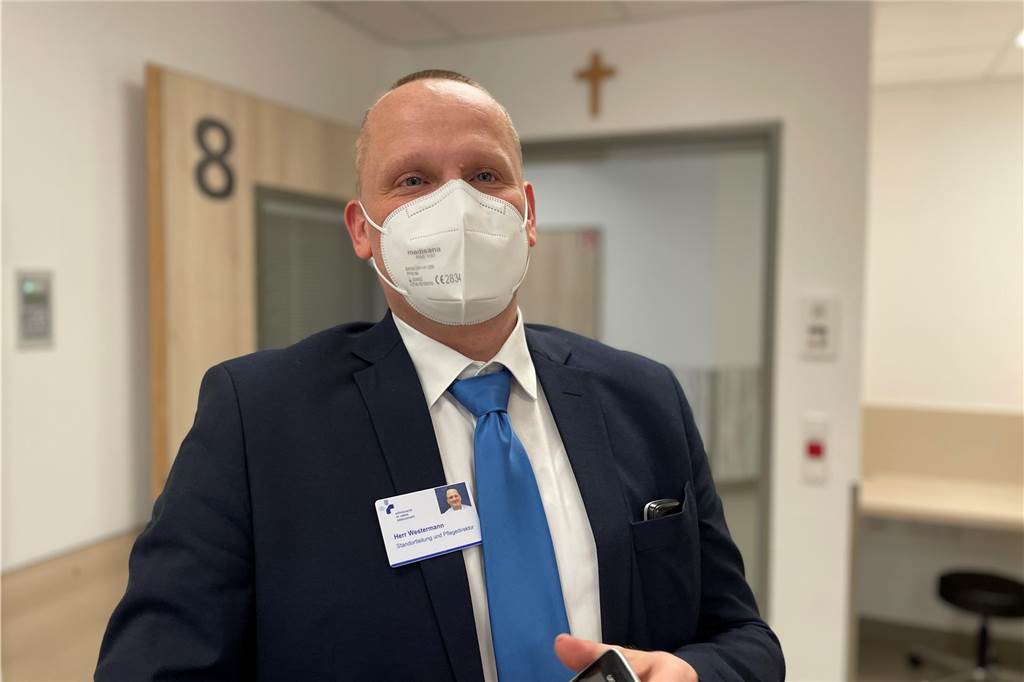 EvK und Rochus warnen: Ohne Hilfe „sind wir bald nicht mehr da“ Standortleiter Axel Westermann im Rochus-Hospital in Castrop-Rauxel