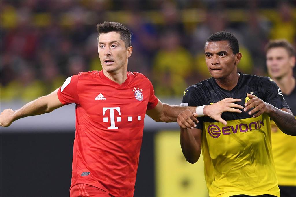 Manuel Akanji – Die Gegenwart und Zukunft der Defensive des BVB Starker Auftritt im Supercup gegen Robert Lewandowski: Manuel Akanji.