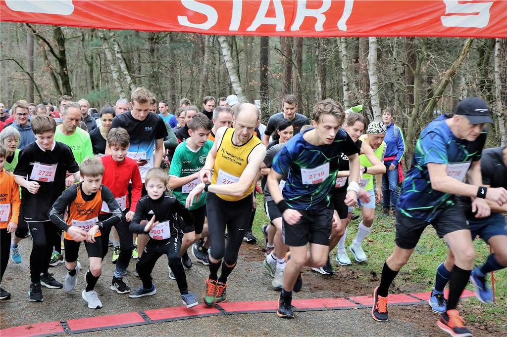 Start zum 5-Kilometer-Lauf