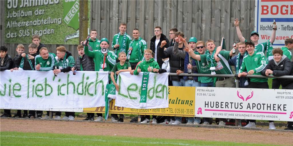 Kein Interesse am Aufstieg: Nur zwei Anwärter bleiben übrig Statt einer Aufstiegsrunde wird im Legdener Dahliendorfstadion nur noch ein Entscheidungsspiel ausgetragen. Fans in Grün-Weiß sind dabei aber nicht zu erwarten.