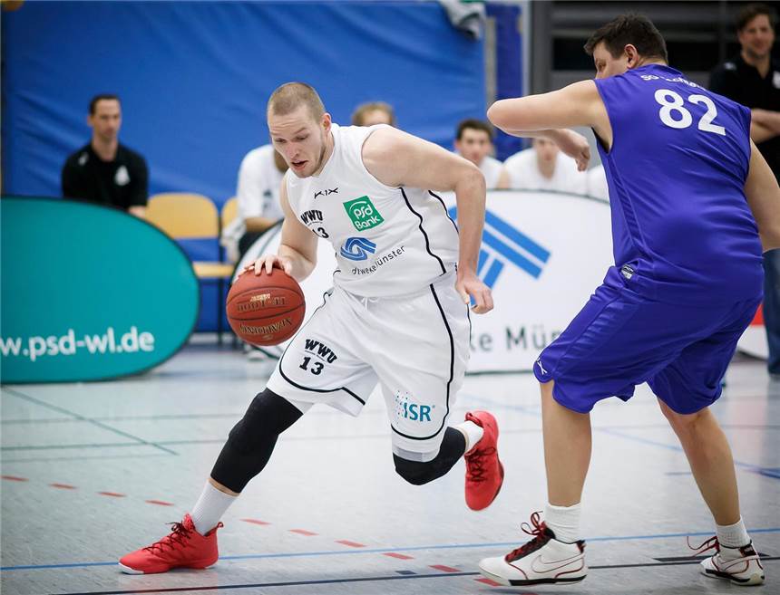 Berkow ist der zehnte Mann im UBC-Kader Stefan Berkow bleibt beim UBC Münster.
