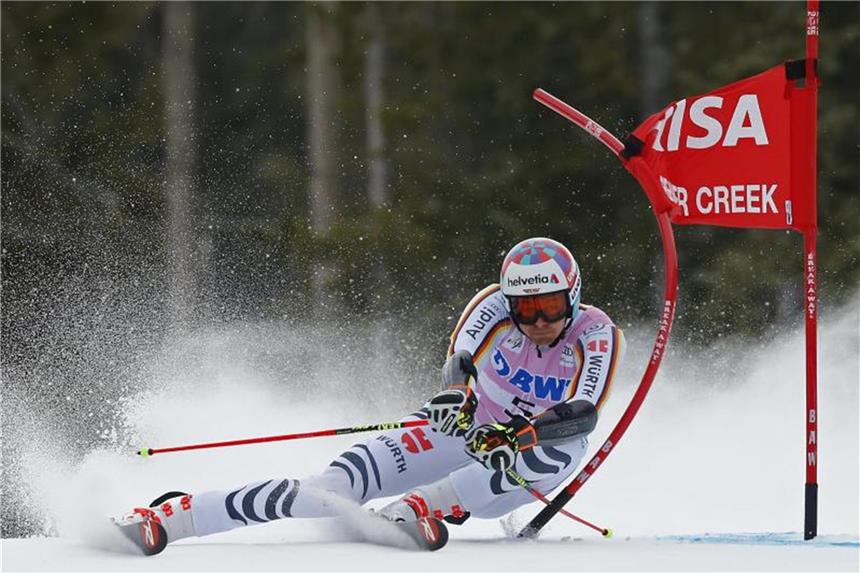 Bärenstarkes Alpin-Wochenende für deutsche Alpin-Asse Stefan Luitz fährt beim Riesenslalom von Beaver Creek auf Rang drei. Foto: Nathan Bilow