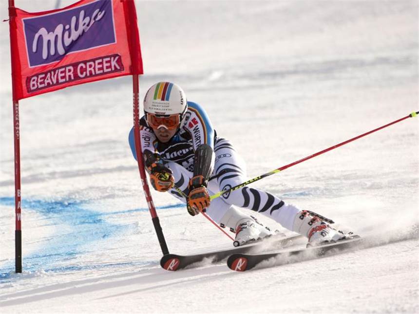 Luitz verpasst Riesenslalom-Coup Stefan Luitz hat seinen ersten Weltcupsieg seiner Karriere aufgrund eines Fehlers knapp verpasst. Foto:John G. Mabanglo