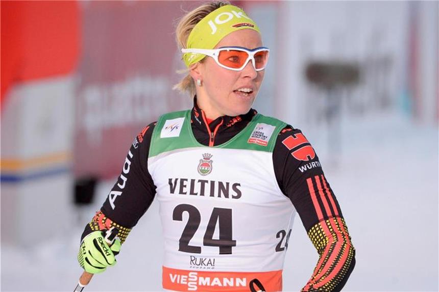 Steffi Böhler will über Tour de Ski nach Südkorea Steffi Böhler freut sich auf die Tour de Ski. Foto: Kimmo Brandt